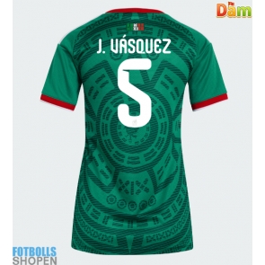 Billiga Mexiko Johan Vasquez #5 Hemmatröja Dam VM 2026 Kortärmad
